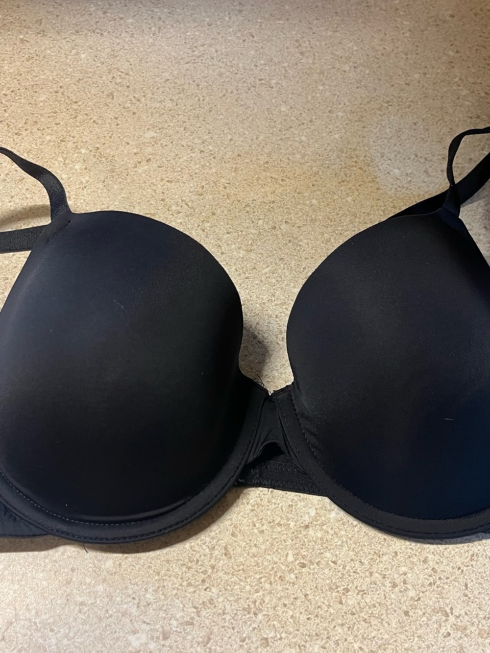 Auden Black Smooth T-Shirt Bra with Light Padding